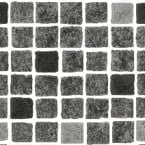 Poolliner persia svart mosaikk 4x8x1,5 til helgegavltrapper