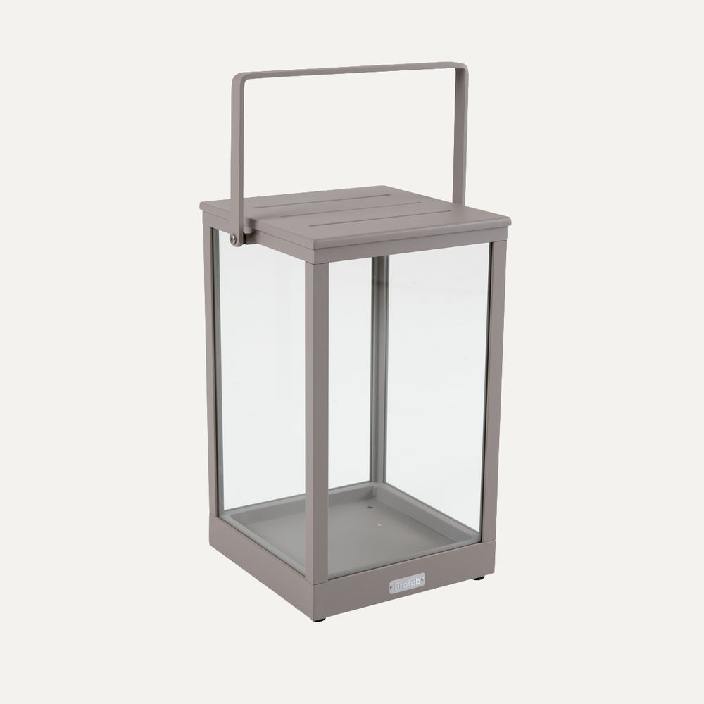 Belfort ljuslykta Khaki, höjd 43 cm
