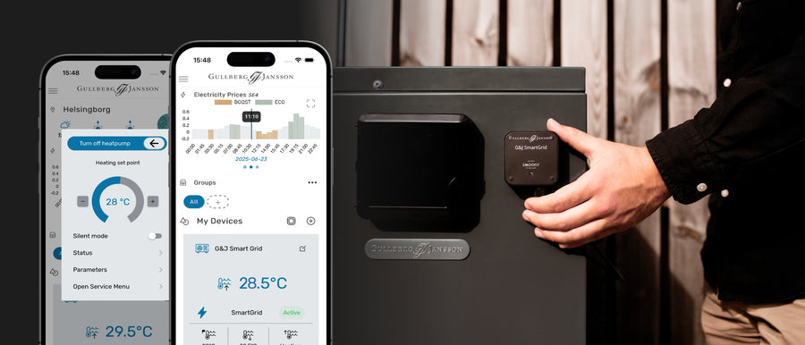 G&J SmartGrid - elprisstyrning värmepumpar